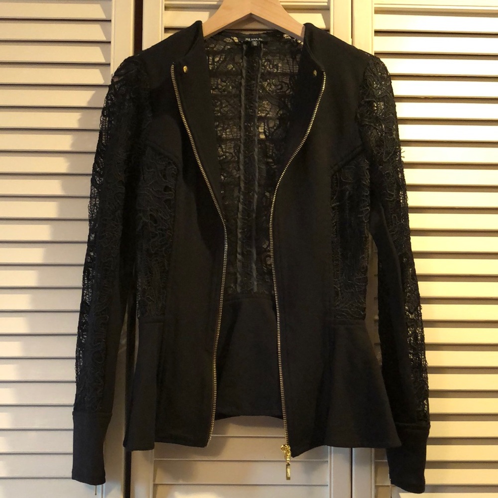 Black Lace Blazer